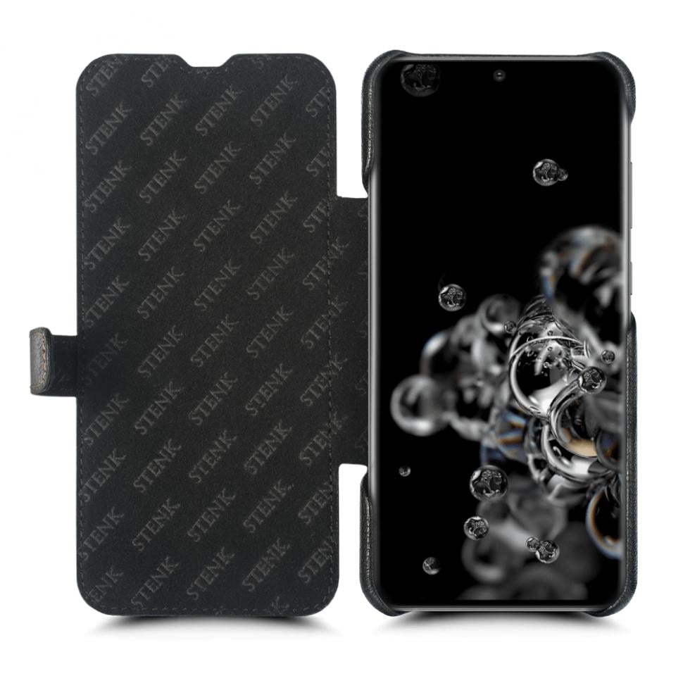 Чехол книжка Stenk Premium для Samsung Galaxy S20 Ultra Черный (68574)