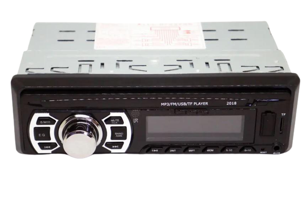 Автомагнитола 1DIN 2018 USB/SD/FM/AUX/пульт 4x50 Вт (17433)