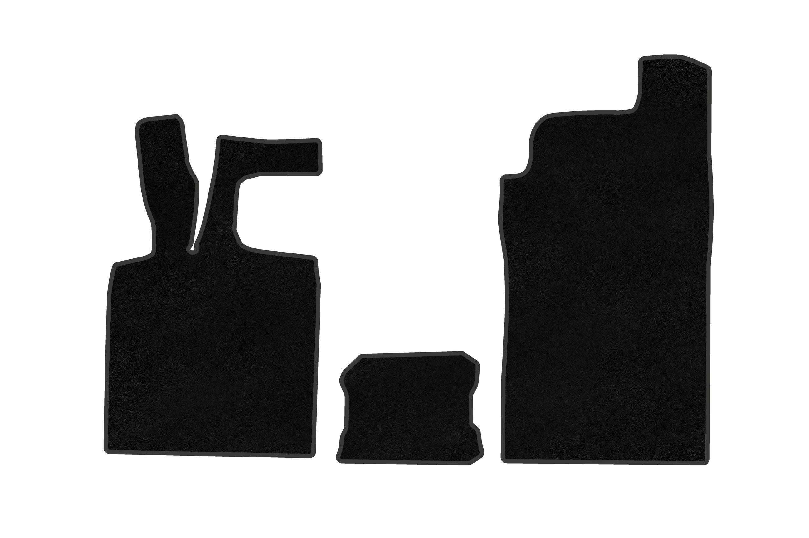 Коврики автомобильные Digital Designs Premium для Smart 2014- гг. ткань Черный (184995)