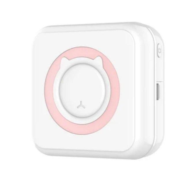 Термопринтер портативный Mini Printer C15 Розовый (410/2)