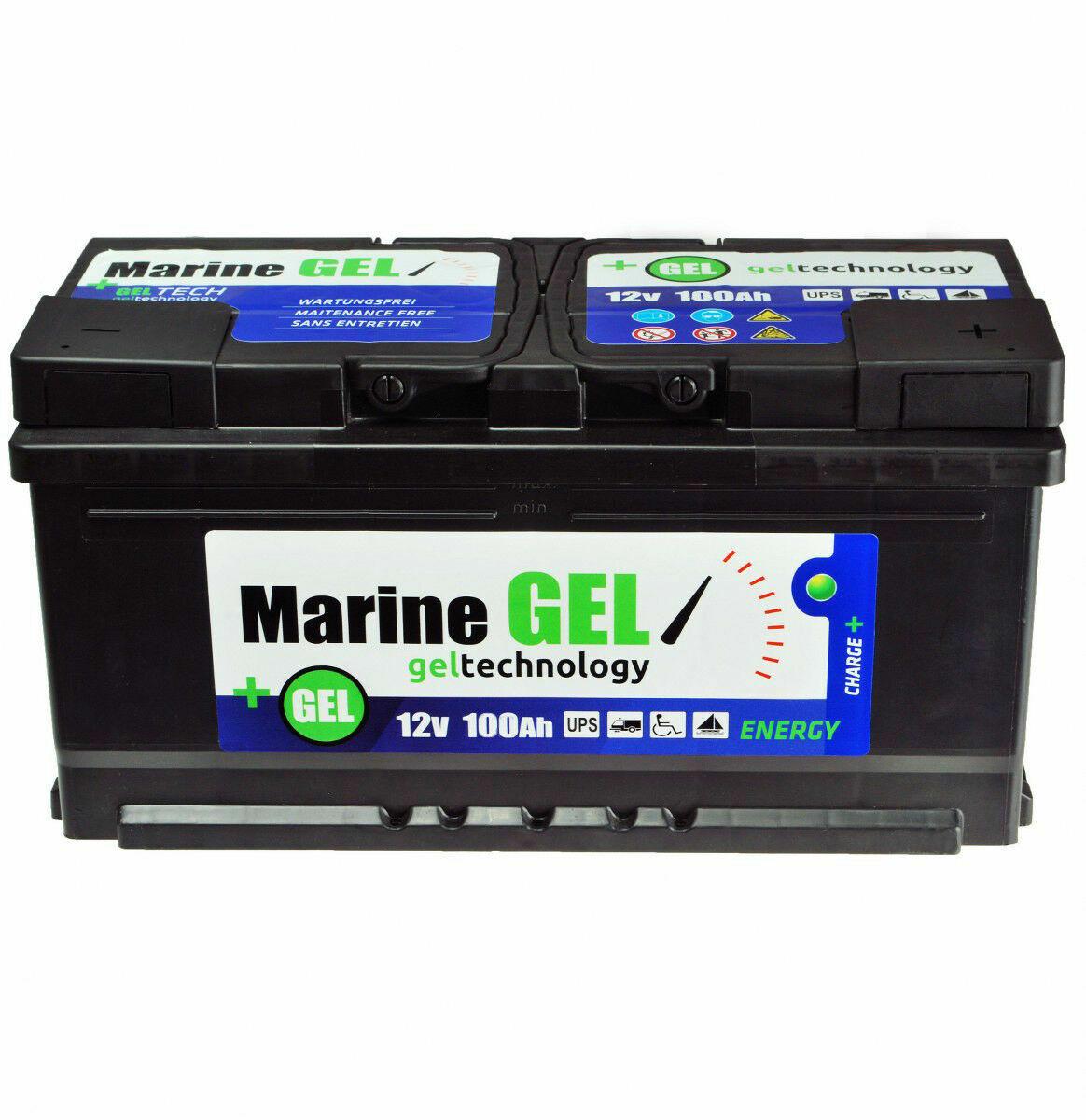 Гелевий аккумулятор MarineGEL 12 V 100Ah