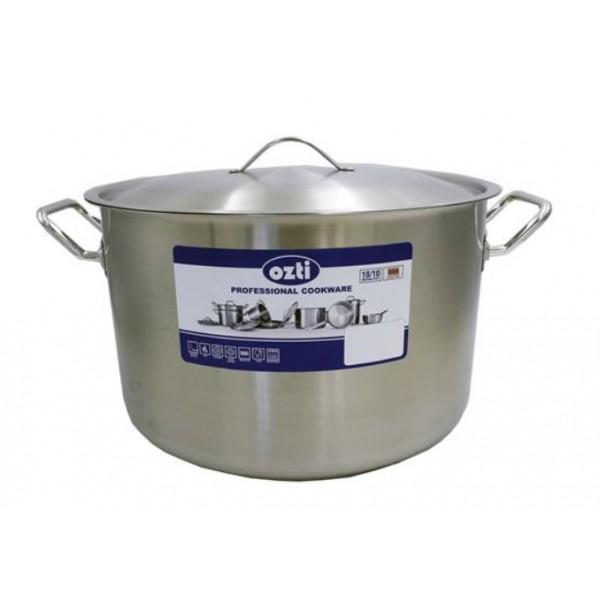 Кастрюля Ozti нержавеющая сталь с крышкой 10 л (21736)