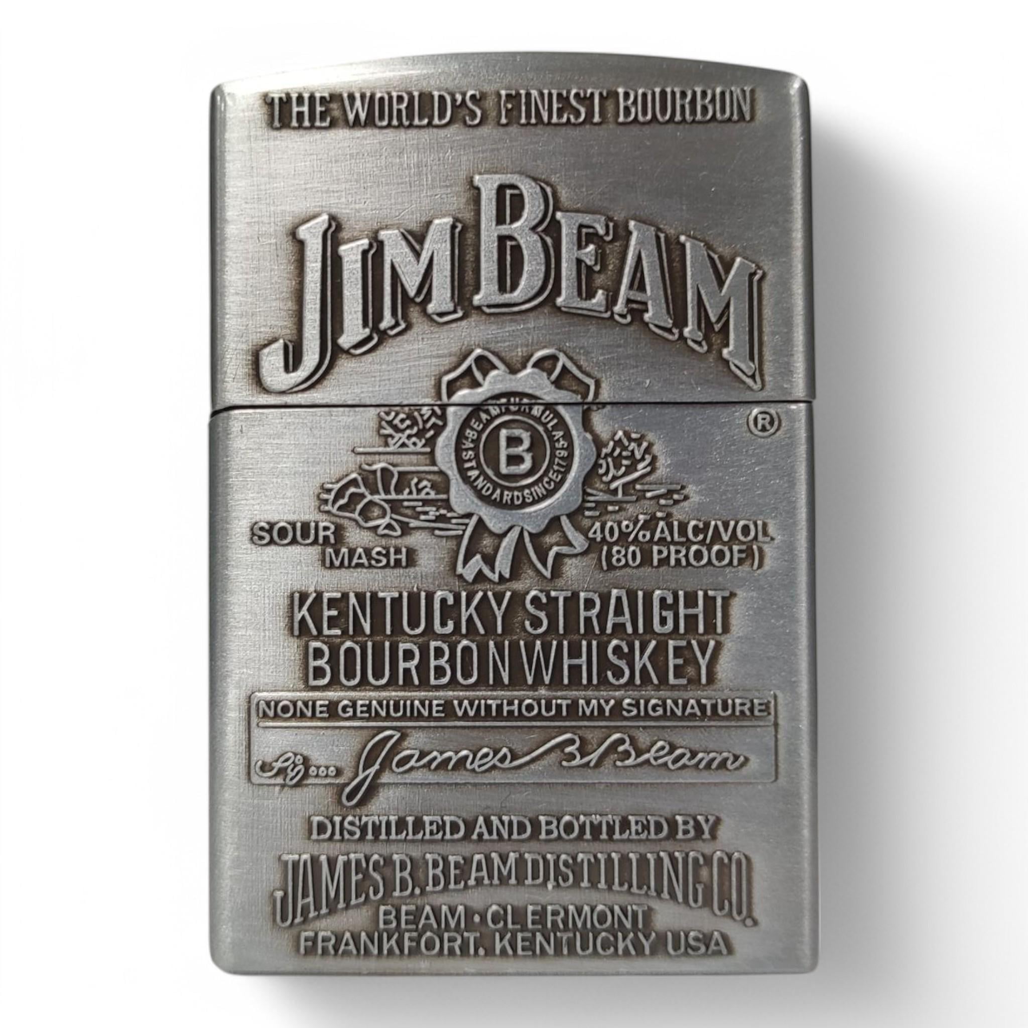 Запальничка газова Jim Beam HL-4901-3 Sikver у подарунковій упаковці (10570S) Запальничка газова Jim Beam HL-4901-3 Sikver у подарунковій упаковці (10570S)