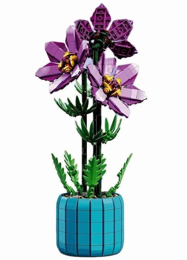 Конструктор декоративный Magnificent Azalea серия Floral Wealth Азалия 798 деталей (2104619350)