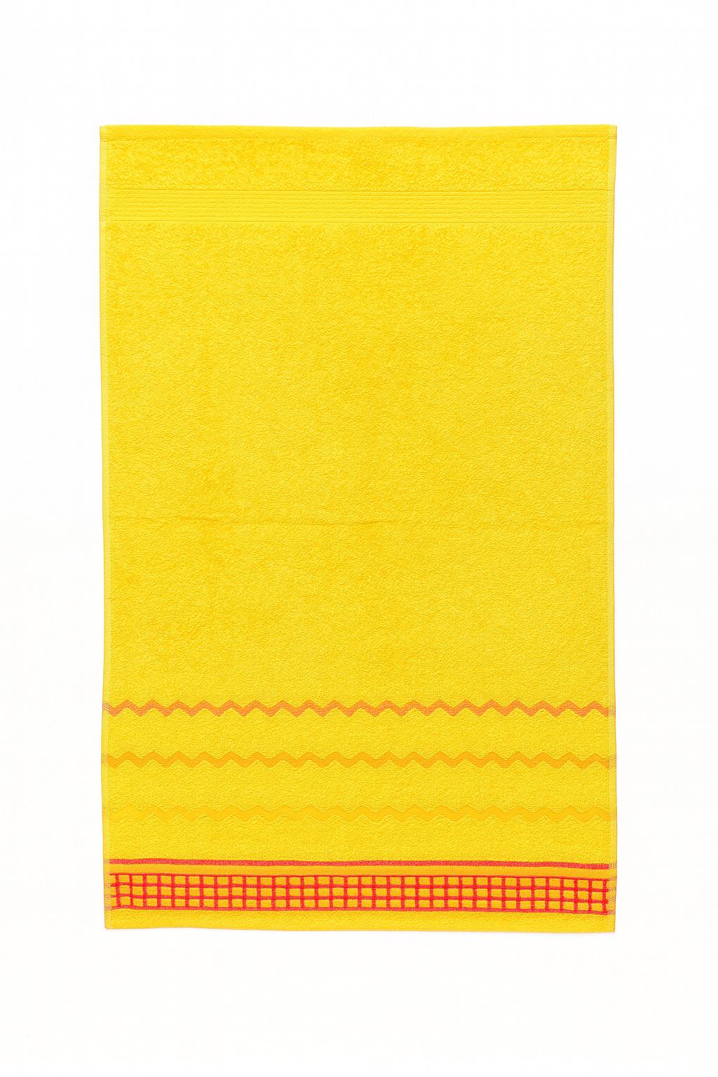 Полотенце махровое 50х90 см Желтый (4727) - фото 1 Полотенце махровое 50х90 см Желтый (4727) - фото 1