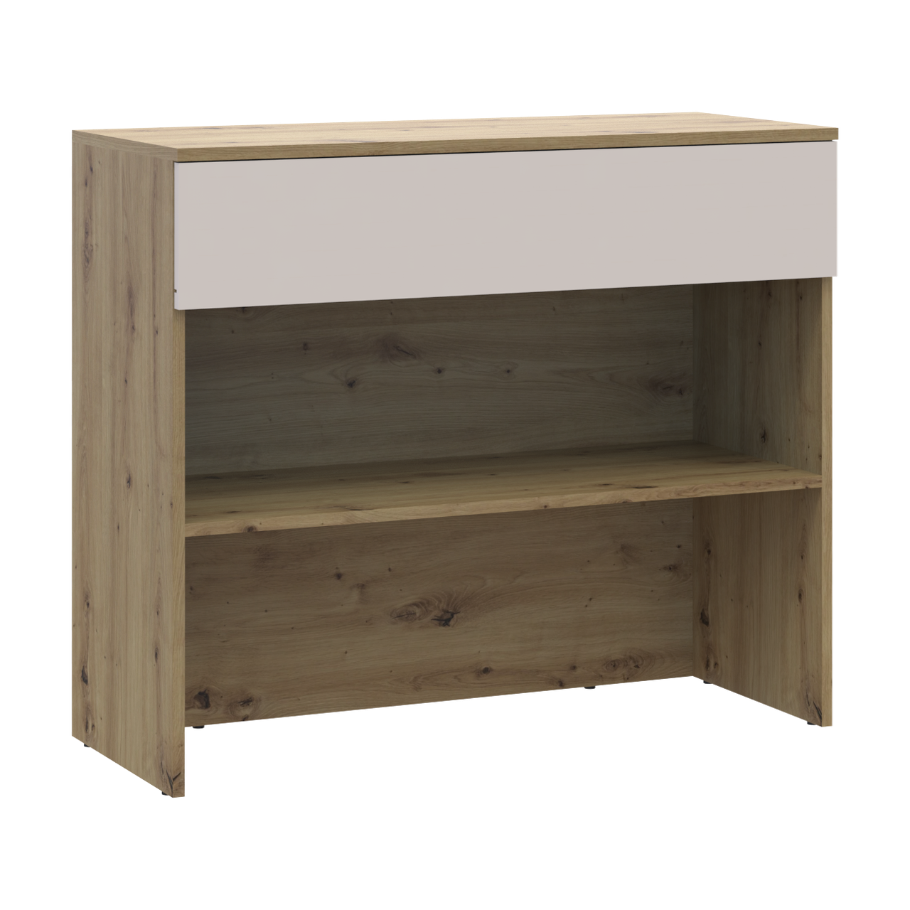 Тумба для обуви Doros Сплит 94х39х80 см Дуб артизан/Кашемир (DRS-011462) - фото 4