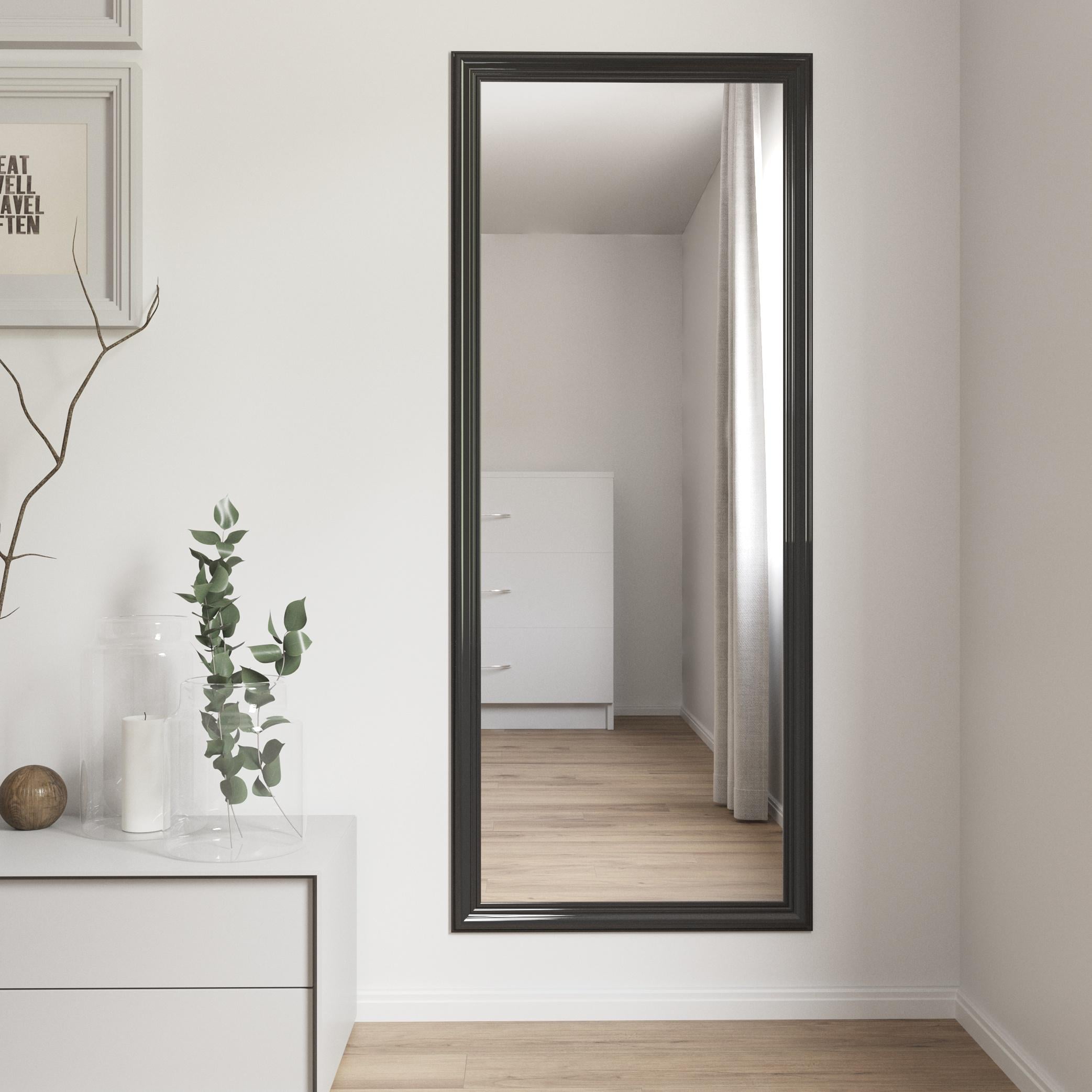 Зеркало настенное Black Mirror большое 170х70 Черный (5826-101)