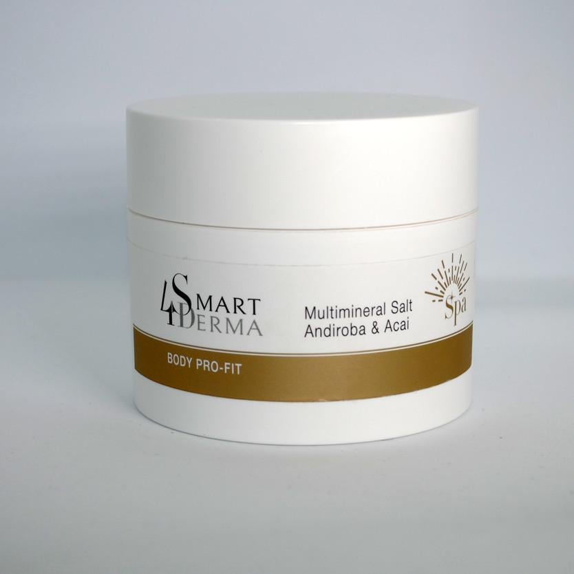 Соль для рук и тела Smart4Derma Multimineral Salt Andiroba&Acai мультиминеральная с маслом андиробы и асаи 300 г (1850026609) Соль для рук и тела Smart4Derma Multimineral Salt Andiroba&Acai мультиминеральная с маслом андиробы и асаи 300 г (1850026609)