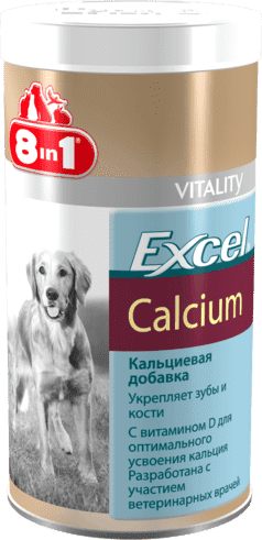 ᐉ Добавка для собак Excel Calcium 1700 таб. (26022)