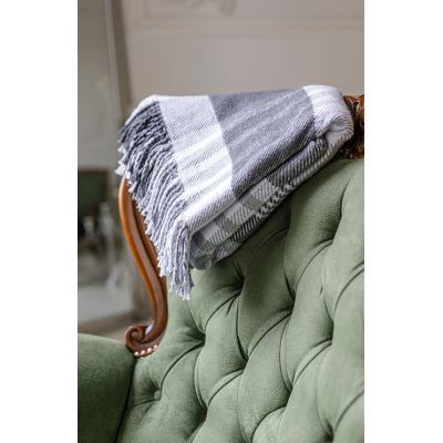 Плед корфа 140x200 см Серый - фото 3