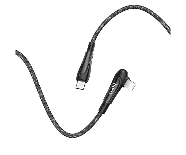 Кабель Data Hoco U84 Type-C - Lightning PD 18W 1,2 м Black