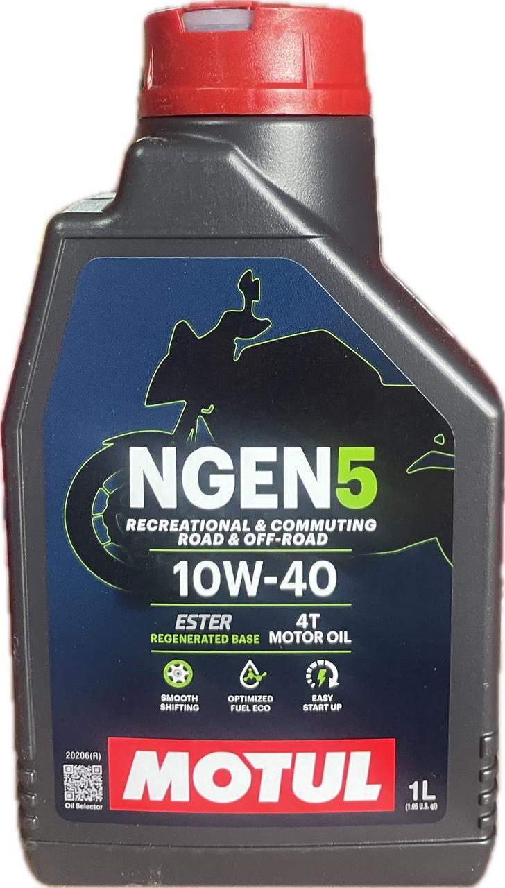 Моторное масло NGEN 5 10W-40 4T 1 л (111829)