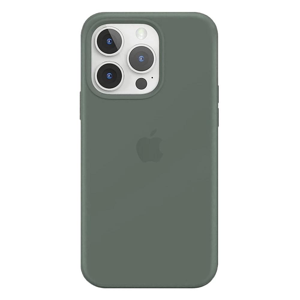 Силіконовий Чохол Накладка Silicone Case для iPhone 13 Pro Pine Green