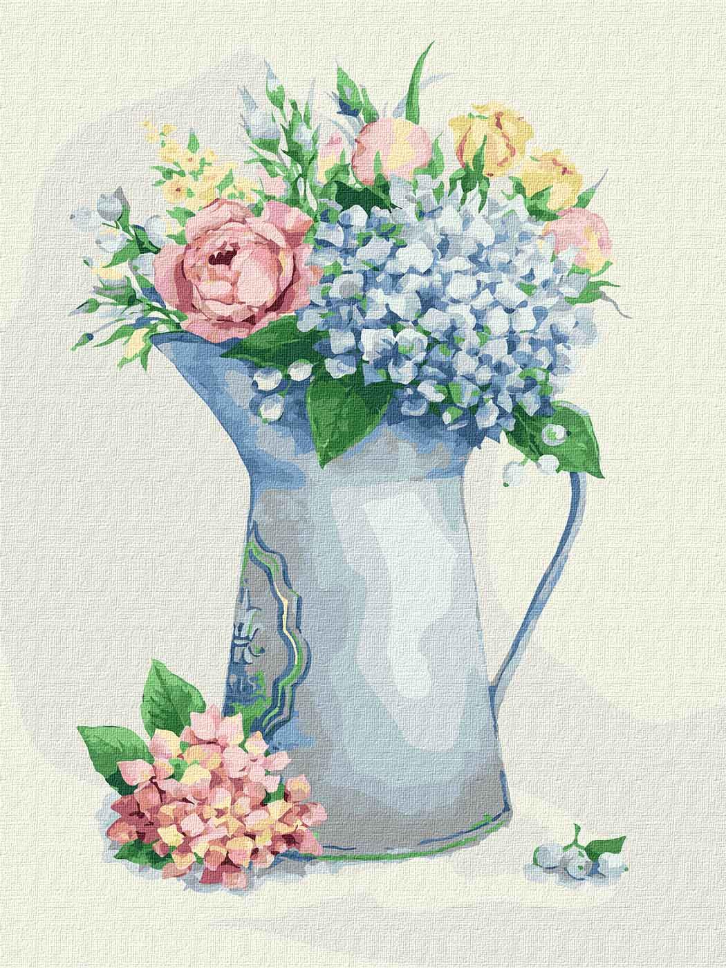 Картина по номерам Идейка Летние краски 30x40 см (KHO2962)