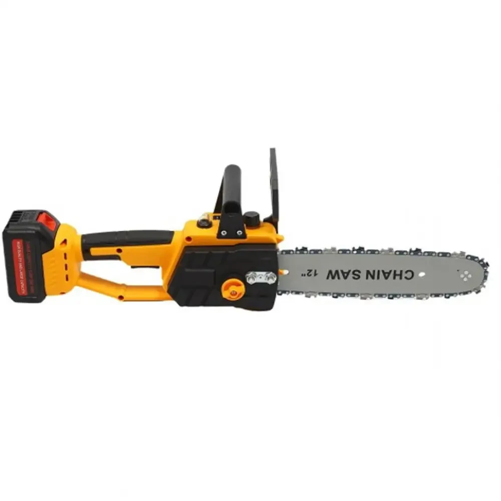 Электропила цепная аккумуляторная с 2 аккумуляторами и зарядкой 30 см 21 В (SAWYEL568)