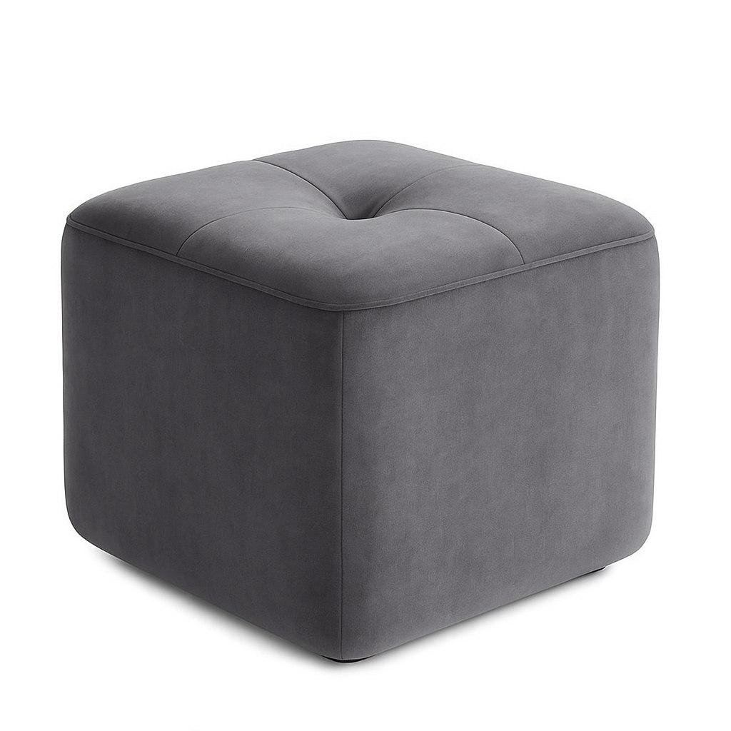 Пуф Gabriel 35х35х40 см Сірий (AI 13) - фото 1 Пуф Gabriel 35х35х40 см Сірий (AI 13) - фото 1