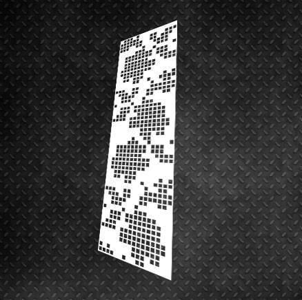Трафарет DFA Вышиванка для штукатурки и краски (Z00011)
