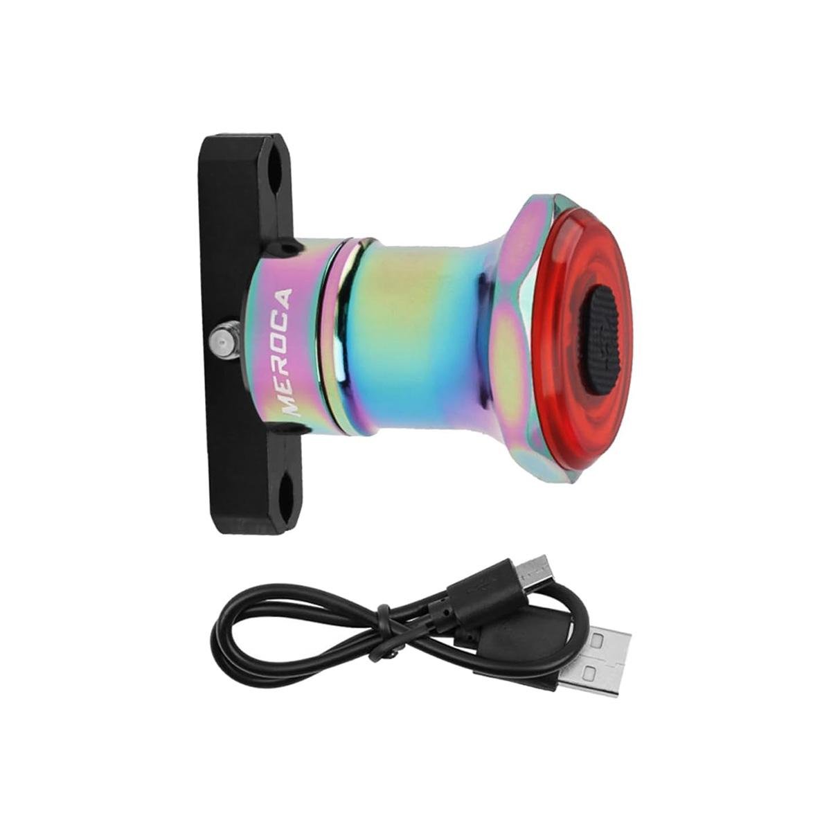 Фонарь велосипедный Meroca MX2 Oil Slick стоп задний Красный (MC-MX2OS-3513UA)