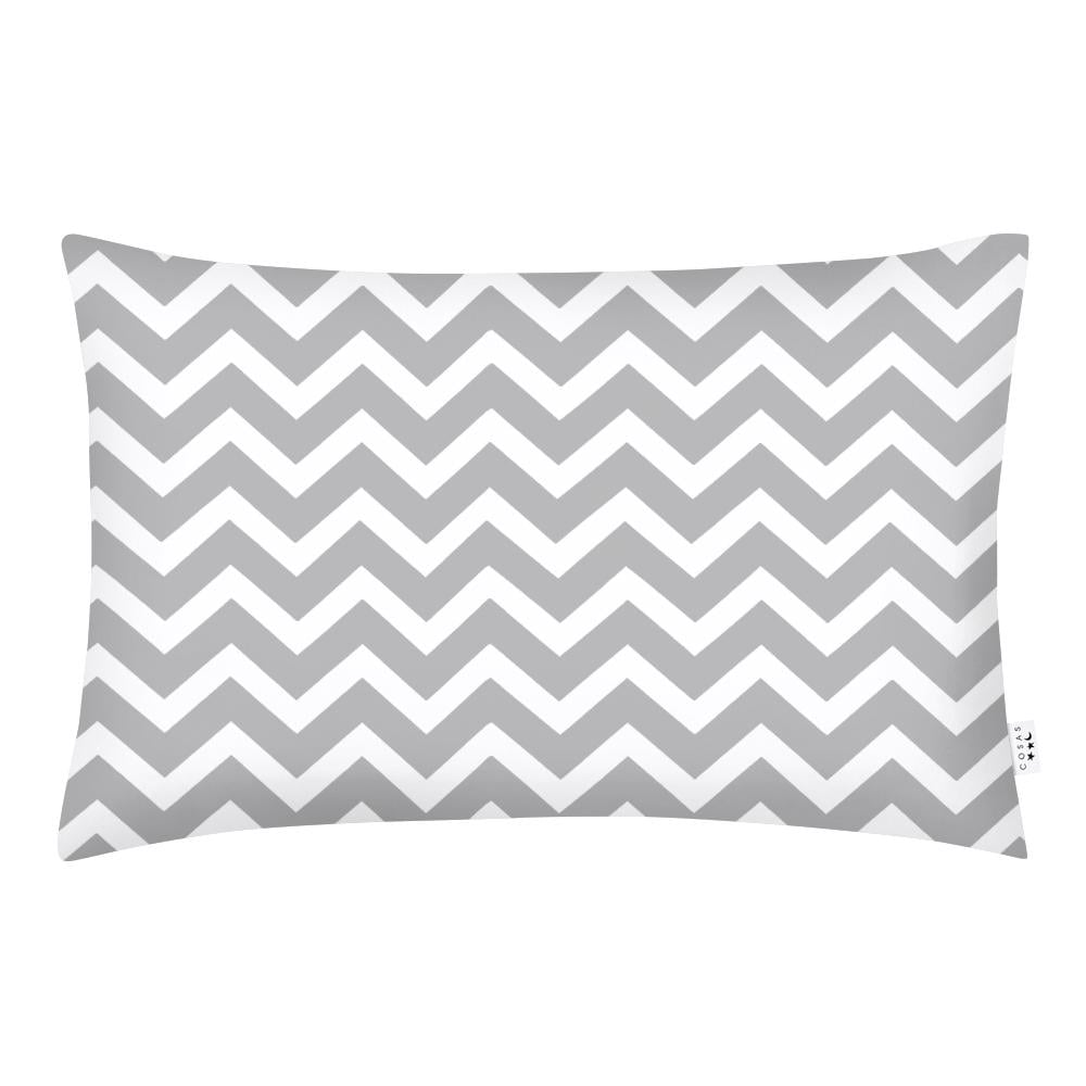 Набір наволочок Cosas Zigzag 50х70 см 2 шт. Grey/Rose (4822052050460)