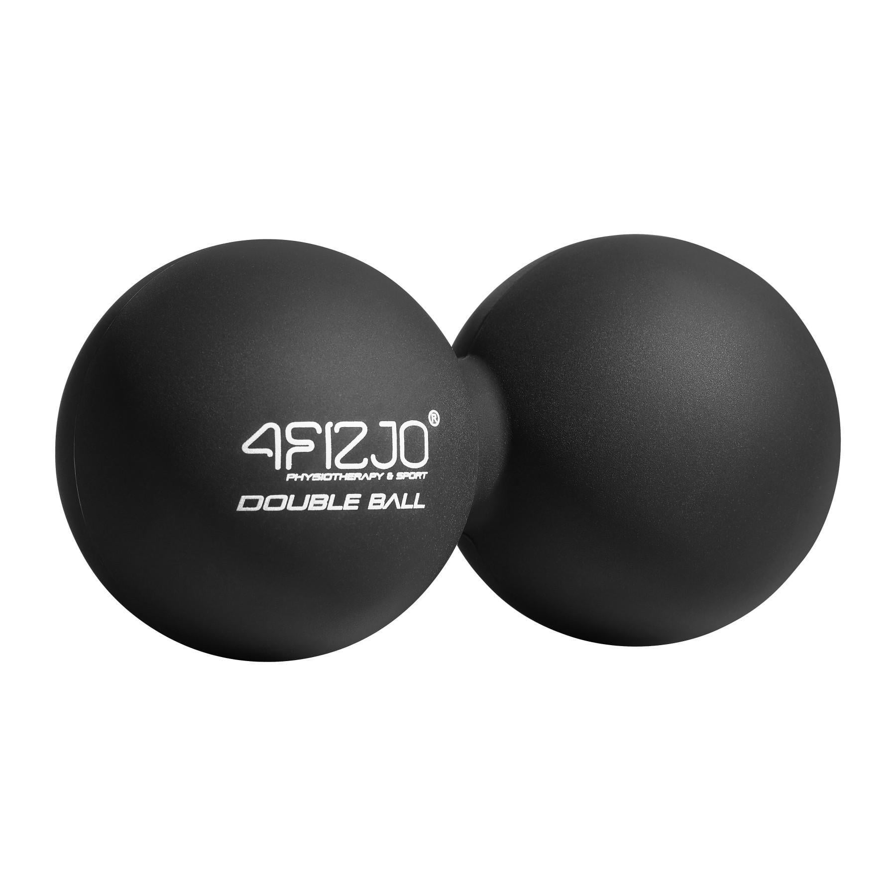 Массажный мяч двойной 4FIZJO Lacrosse Double Ball 6,5x13,5 см Black (20758)