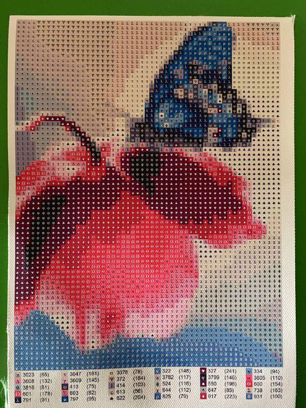 Набор резинок Color Kit для плетения браслетов Бабочка 600 шт 4 вида деталей