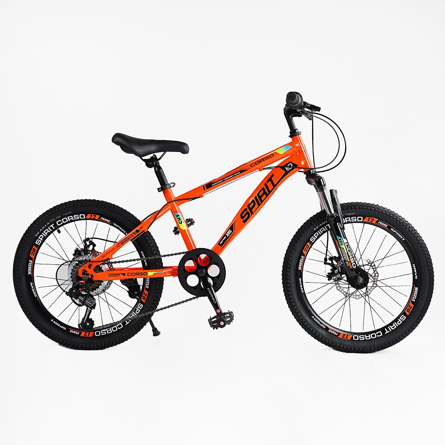 Велосипед спортивный Corso SPIRIT 20" ST-20458 (25192530)