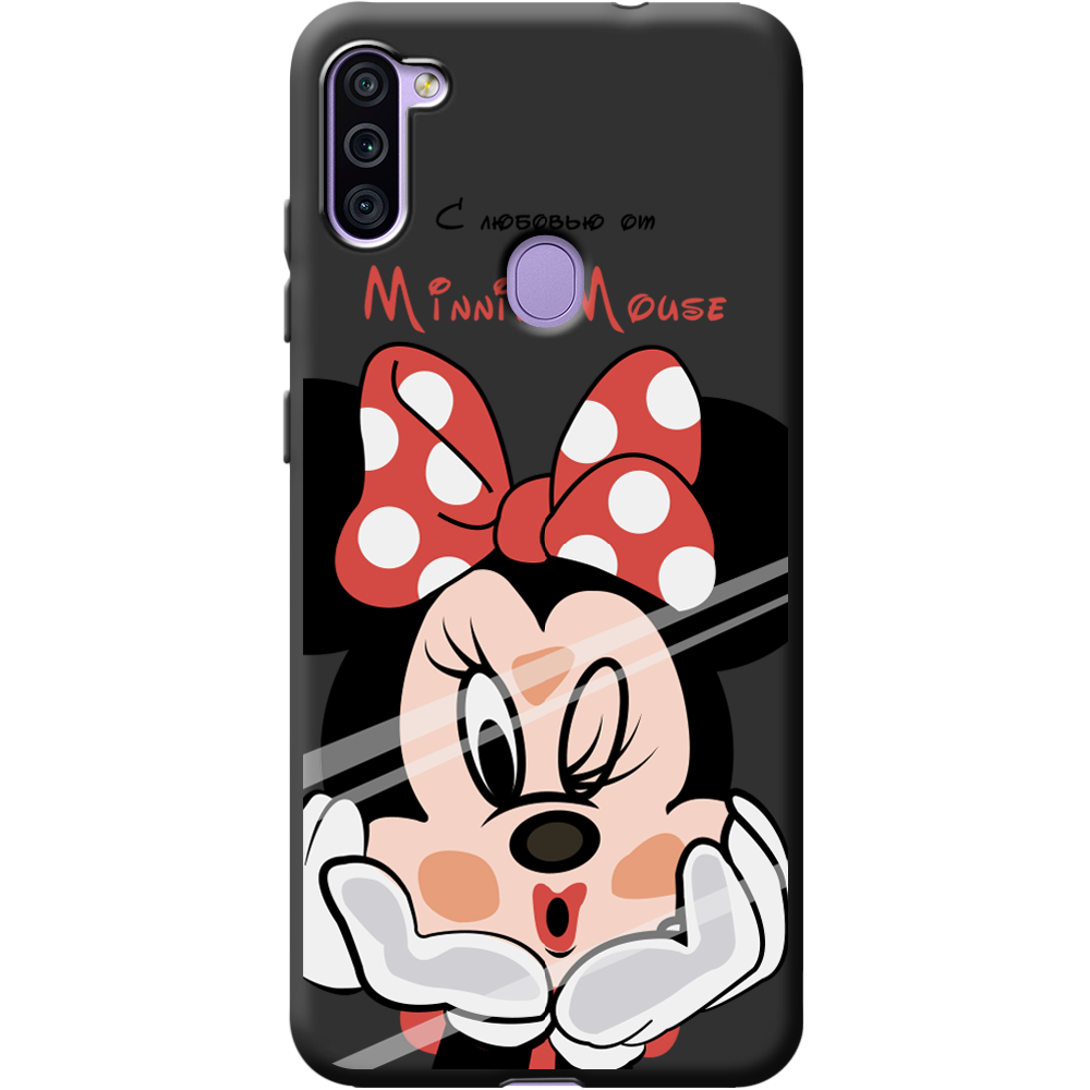 Чохол Boxface Samsung M115 Galaxy M11 Lady M Чорний силікон (39780-cc59-40216)