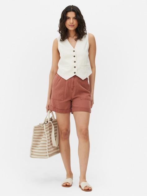 Шорти PRIMARK 211137352 р. 34 Коричневий