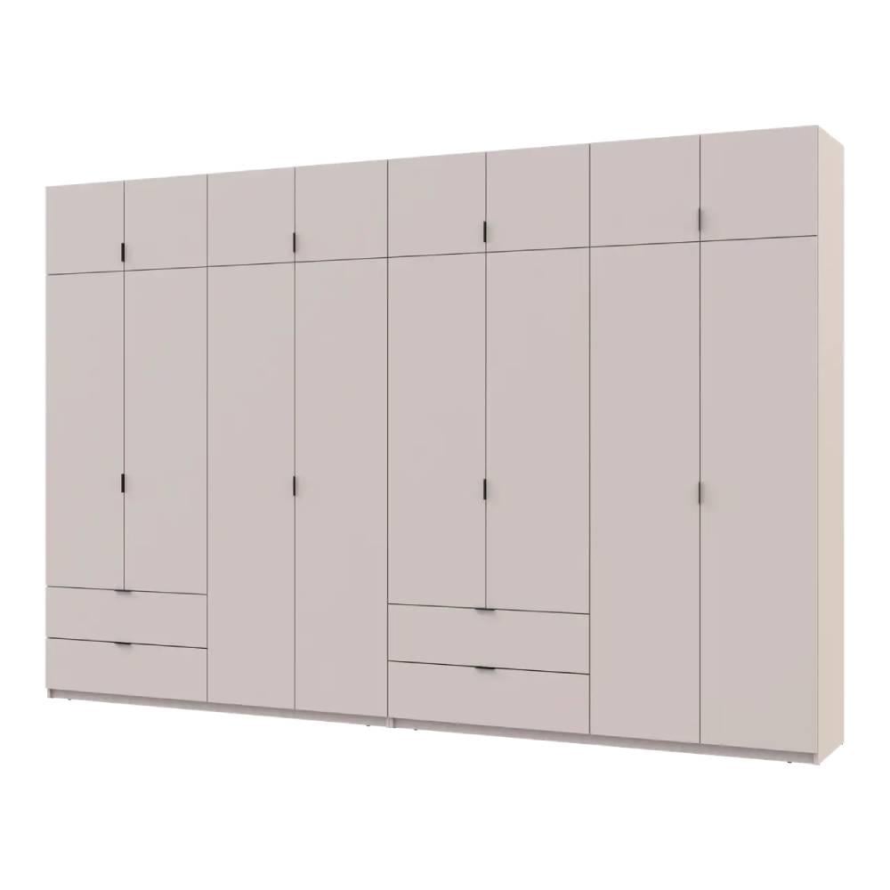 Шкаф для одежды Doros Лукас 4+4 ДСП 360х50х240 см Кашемир (DRS-011722 42005144)