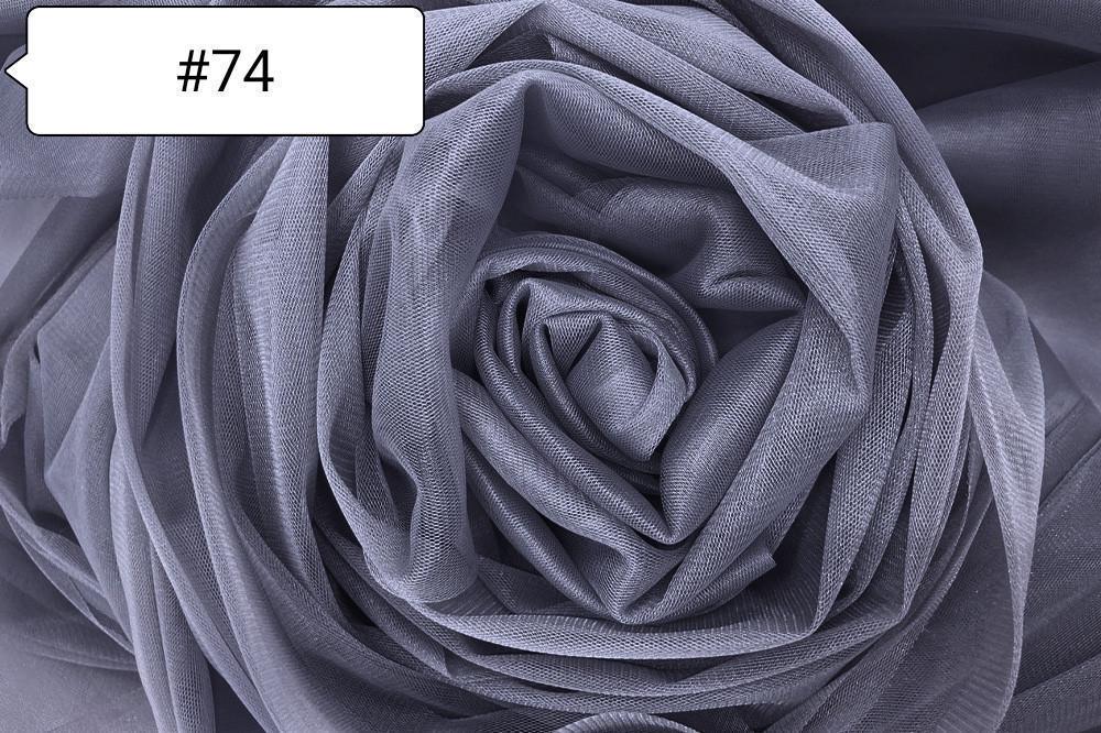 Ткань евросетка №74 Темно-серый (1733279228)