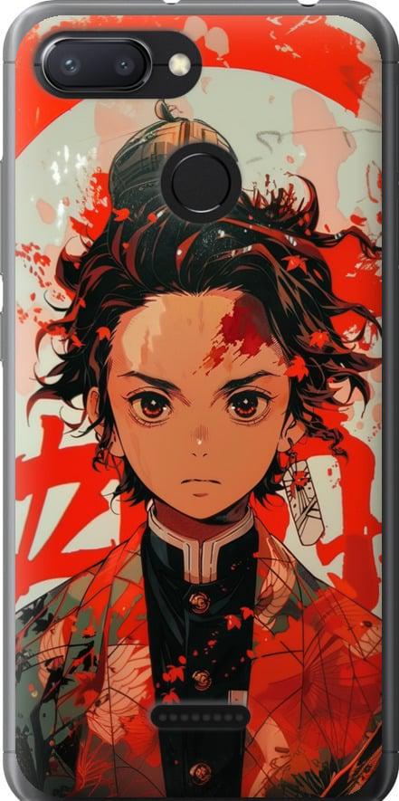 Чохол на Xiaomi Redmi 6 Тандзиро Камадо (6131u-1521-42517)