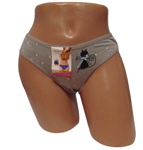 Женские трусы Ousny 1429 2XL Серый (1776723806)