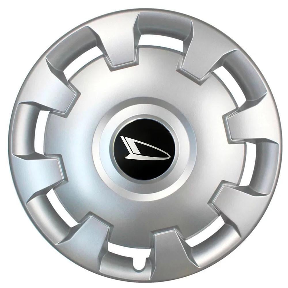 Колпаки SJS 206 с логотипом Daihatsu 4 шт. R14 Серебряный (2654555067)