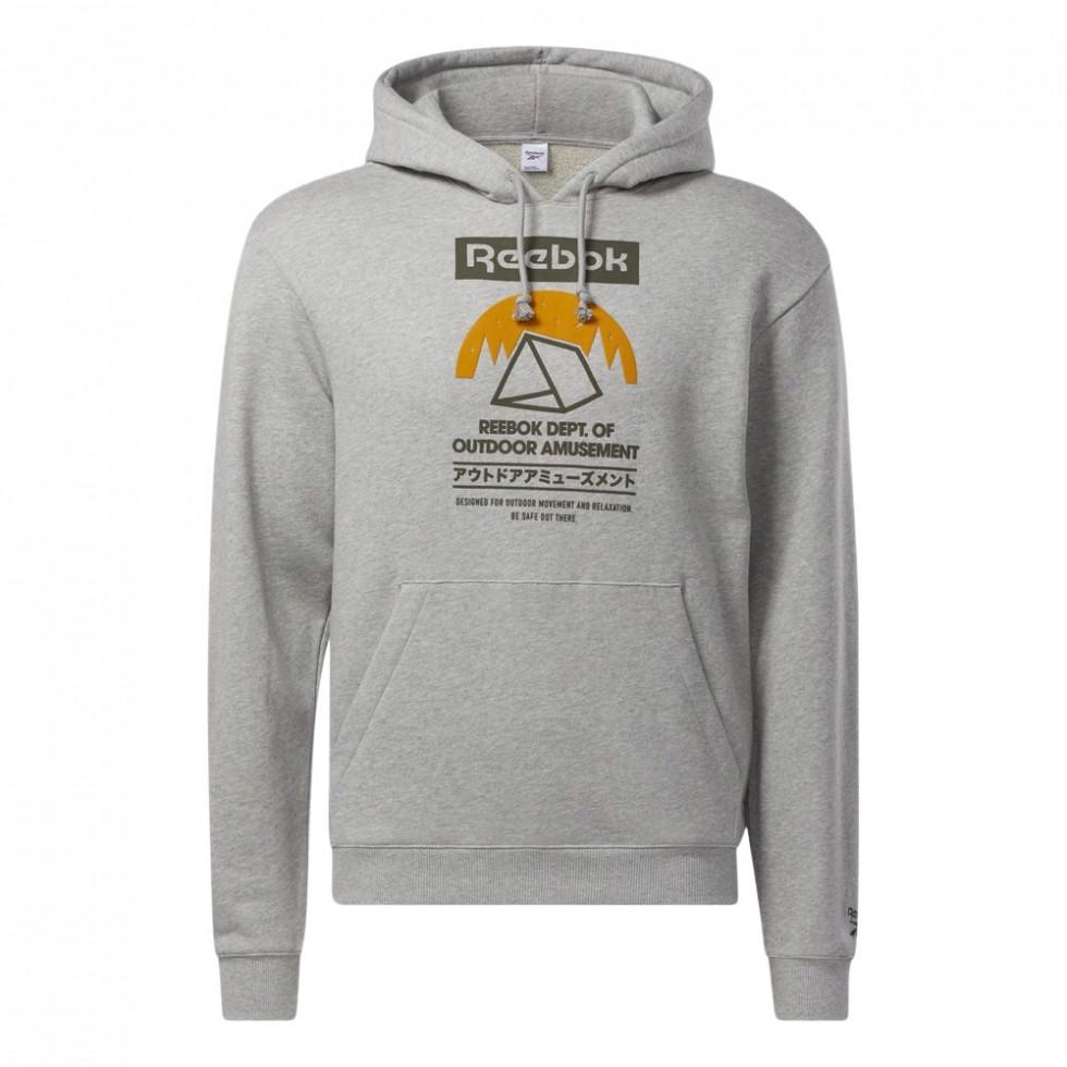 Худи мужские Reebok Classics Camping Graphic GV3430 XS Серый Худи мужские Reebok Classics Camping Graphic GV3430 XS Серый
