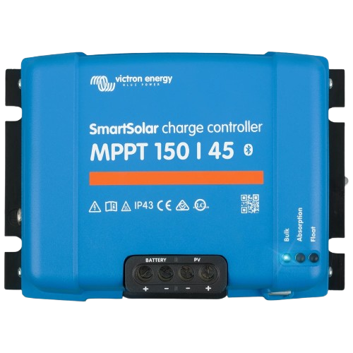 Контроллер заряда солнечной батареи Victron Energy SmartSolar MPPT 150/45 Bluetooth 150 В 45 А Blue
