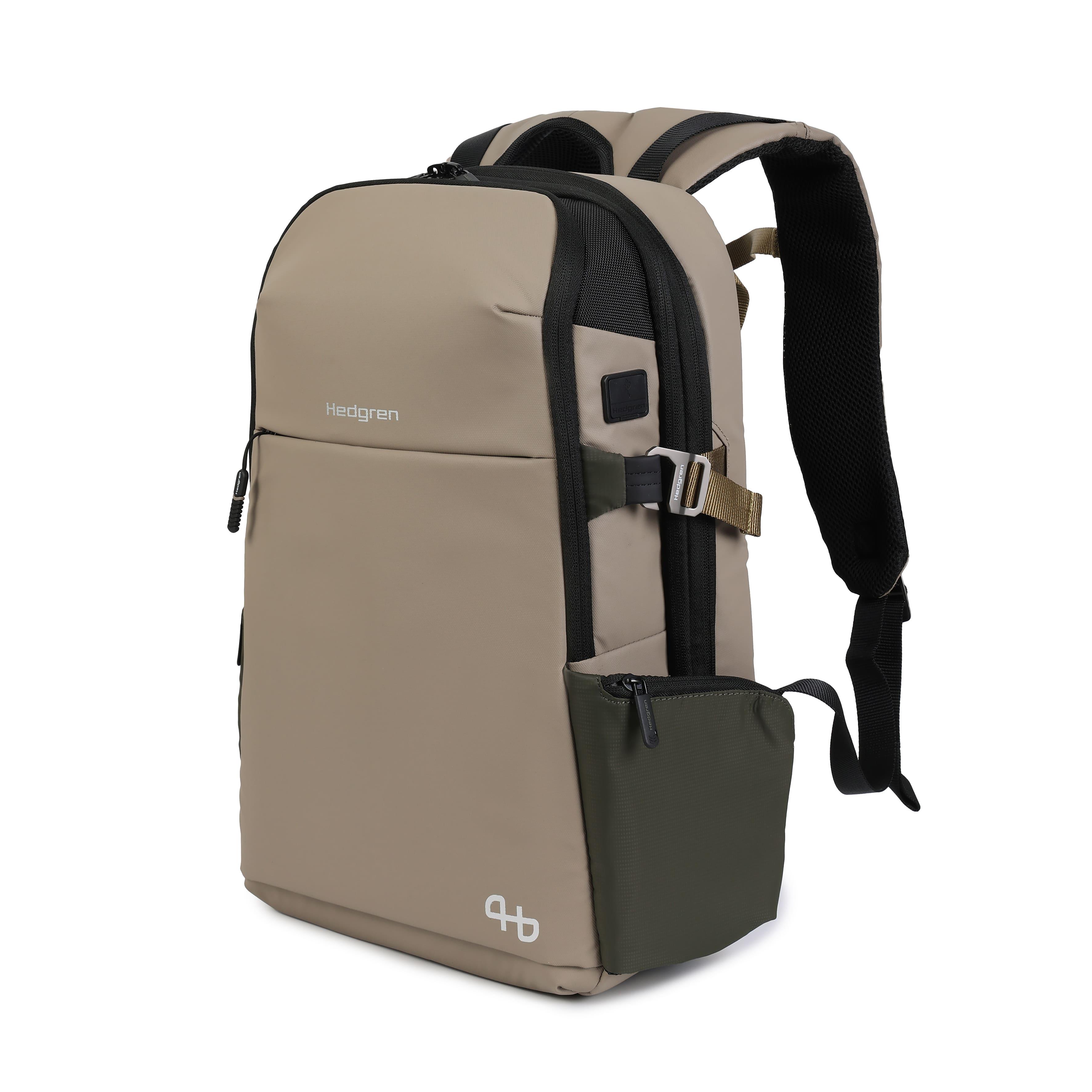 Рюкзак для подорожей з розширенням Hedgren Commute ECO HCOM06/877 46,5х17,5х30 см 24,4 л Вінтажний бежевий (12666)
