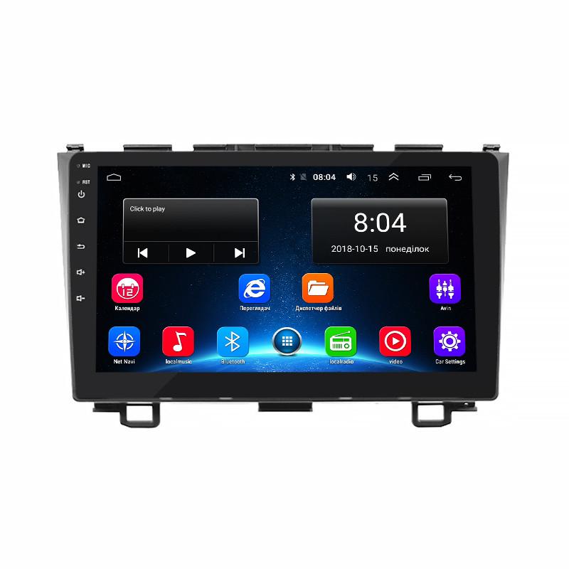 Магнитола штатная Lesko для Honda CR-V III Restyling 2009-2012 9" 2/32Gb/Wi-Fi Optima GPS Android