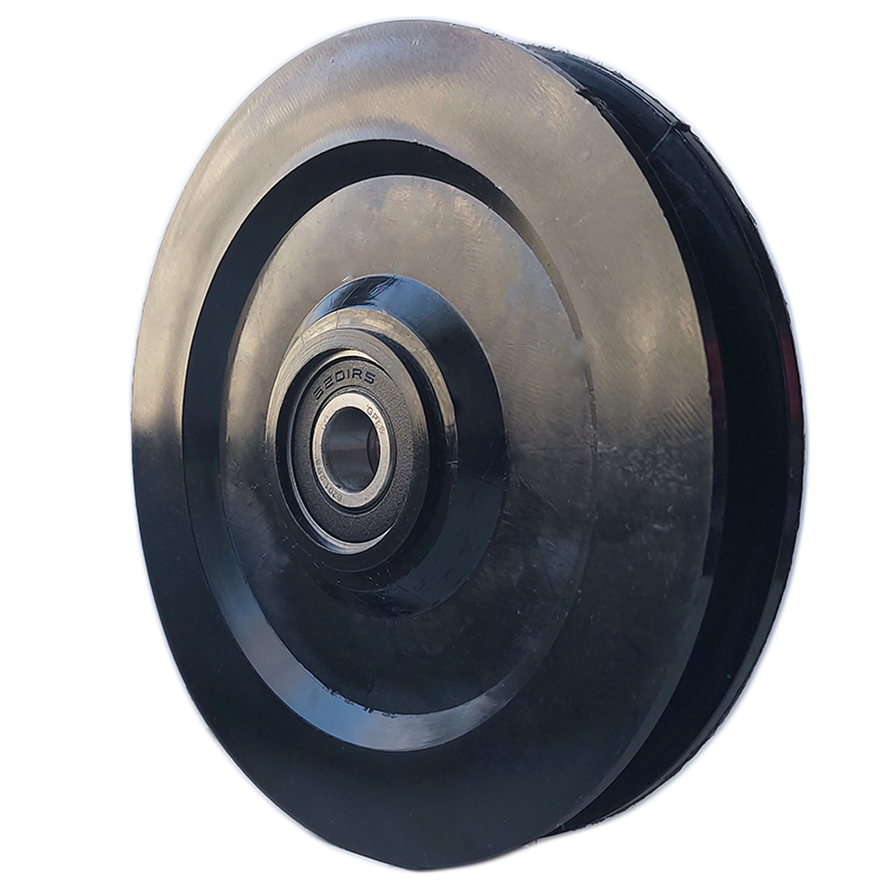 Ролик для троса 16 мм полиамидный с подшипником с U-образной канавкой d 122 мм (2099599257)