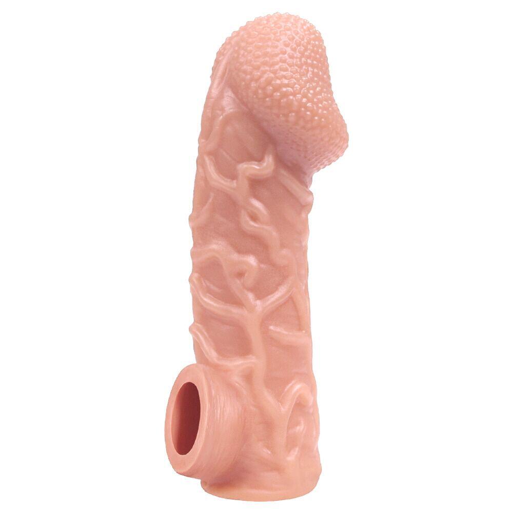 Насадка на член Kokos Cock Sleeve CS 006 S с фиксацией мошонки (36397095)
