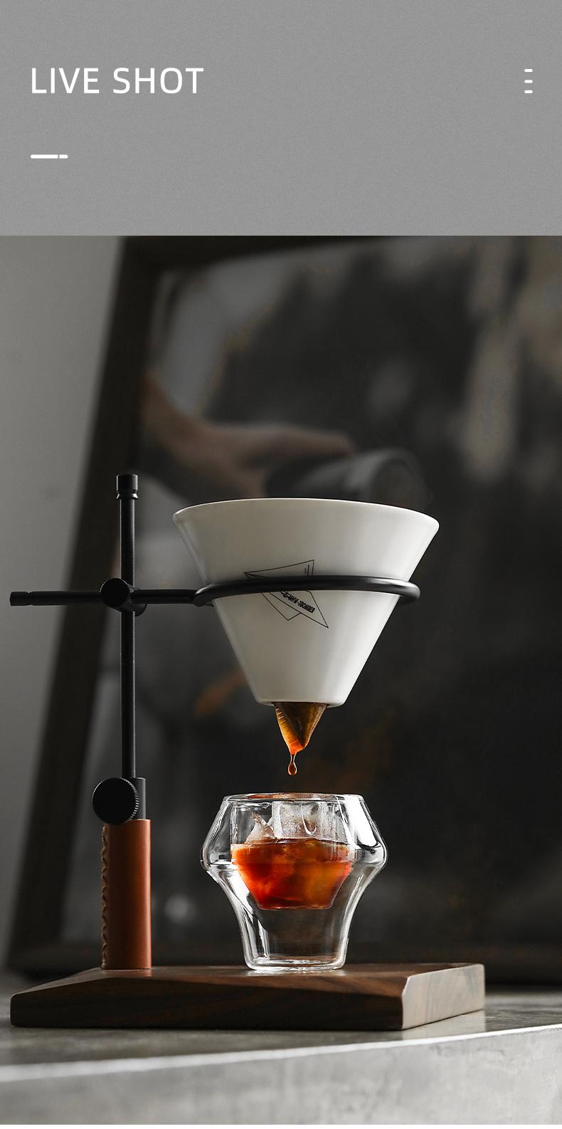 Стакан для эспрессо с двойным дном MHW-3BOMBER Nighten 60 мл (G5058) - фото 2