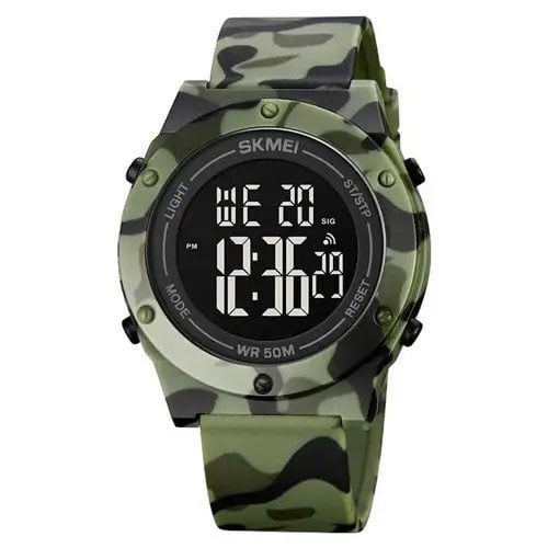 Годинник наручний чоловічий Skmei 1772CMGNBK Green Camo (tf4726)