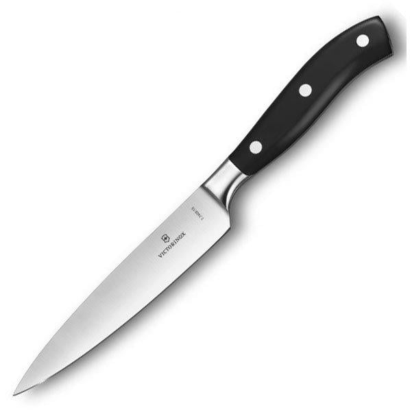 Нож кухонный Victorinox Grand Maitre Chef's универсал 15 см Black (Vx77403.15G) Нож кухонный Victorinox Grand Maitre Chef's универсал 15 см Black (Vx77403.15G)