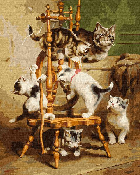 Картина по номерам Идейка Веселые забавы 40x50 см (KHO4476)