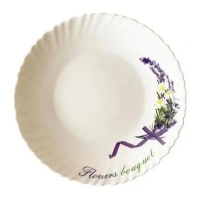 Тарелка Vittora Wave Dinner Цветочная симфония 22 см (V-220F)