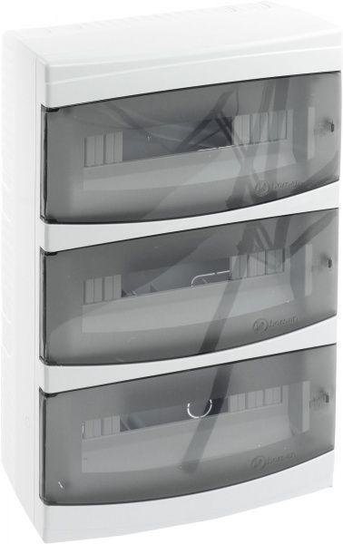 Щиток распределительный Borsan BR-812 пластиковый на 36 модулей накладной