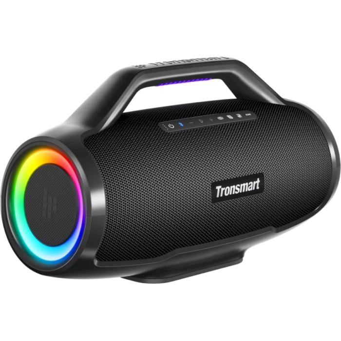 Портативна колонка 130W з Bluetooth 5.3 mini-jack 3,5 мм та IPX6 Чорний (623096)