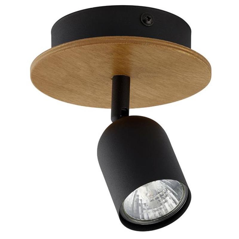 Светильник точечный TK-Lighting Top Wood 1 BK (3290)