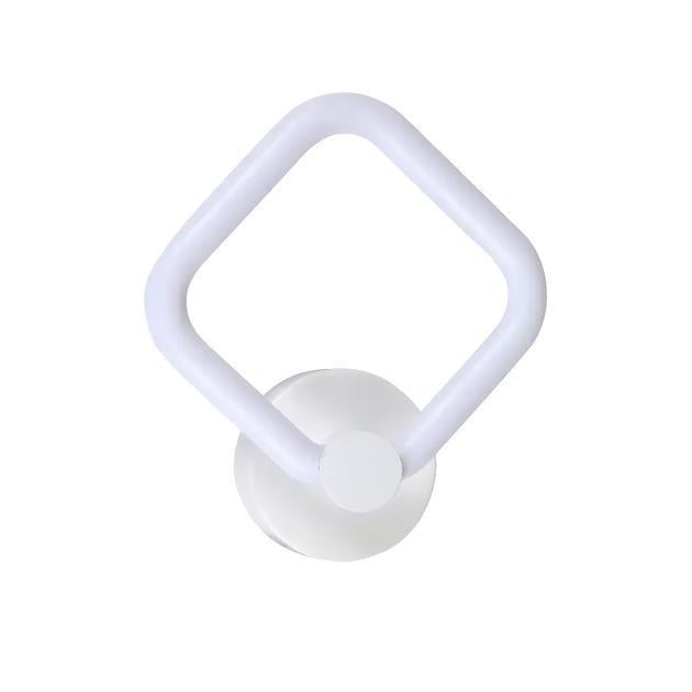 Бра світлодіодне настінне Valeso з квадратним плафоном 3000/6500K IP20 G 2589/1 WT 14W Білий (28689673)