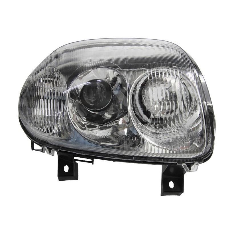 Фара передняя правая Renault Clio II 1998-2001 H3/H7 (551-1136R-LD-EM)