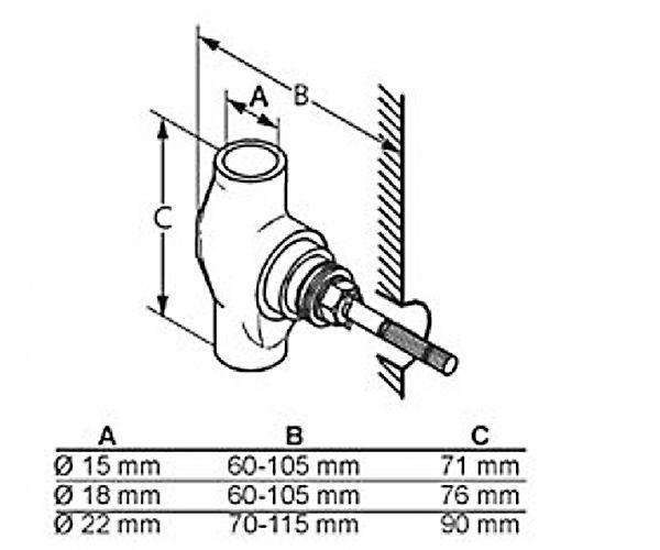 Вентиль для прихованого монтажу KLUDI ADLON 29909 - фото 2 Вентиль для прихованого монтажу KLUDI ADLON 29909 - фото 2